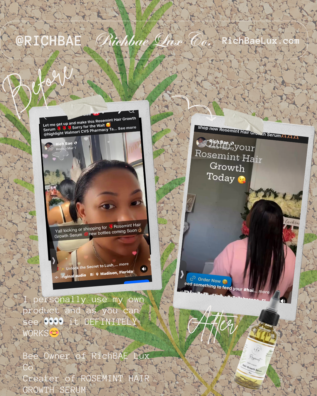 Rosemint Hair Growth